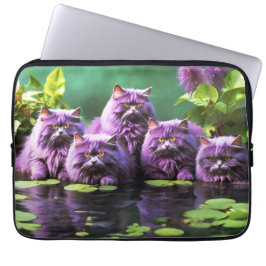 Laptop sleeve - Snyggt Cat Design
