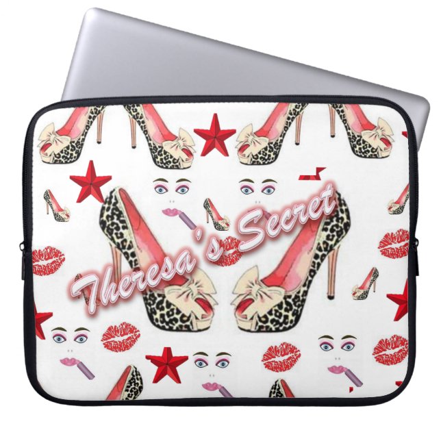 Laptop sleeve Theresas hemlighet (Framsidan)
