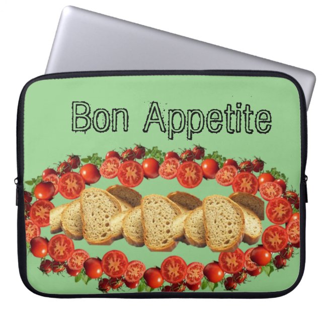 Laptop sleeve Tomato Bread (Framsidan)
