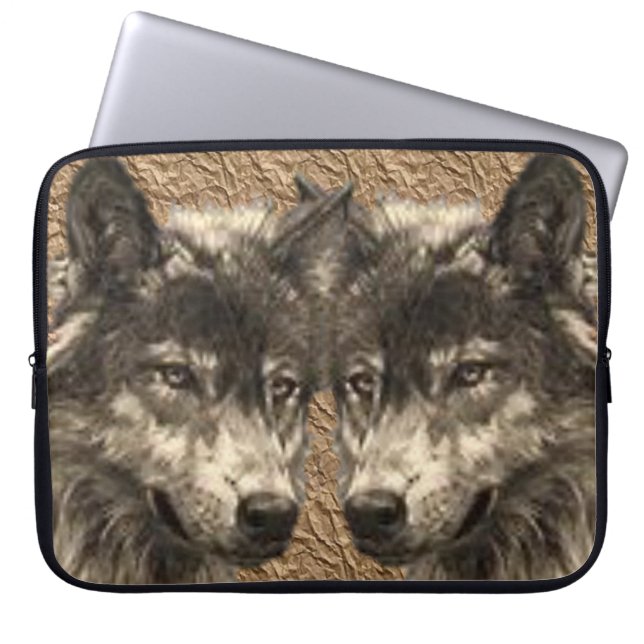 Laptop sleeve Varg (Framsidan)