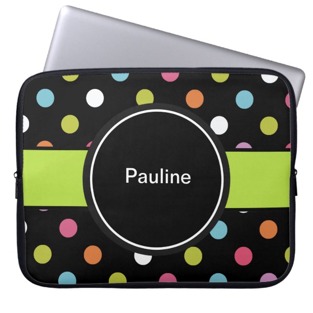 Laptop sleevefodralMonogram 15 flytta sig mycket Sleeve (Framsidan)