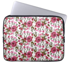 Laptopfodral 13" | Neopren | Blommig | Stylish Laptop Fodral