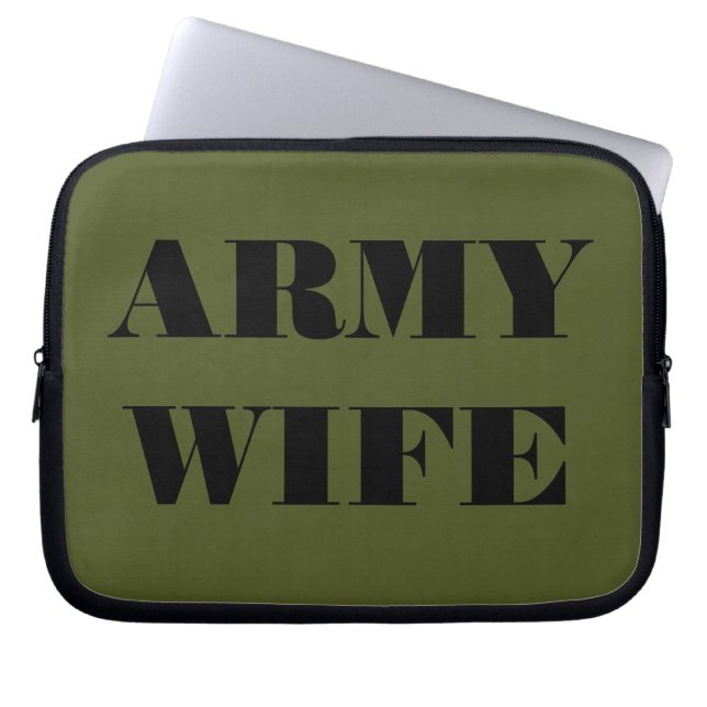 Laptopfodral Army Fru Laptop Sleeve (Framsidan)