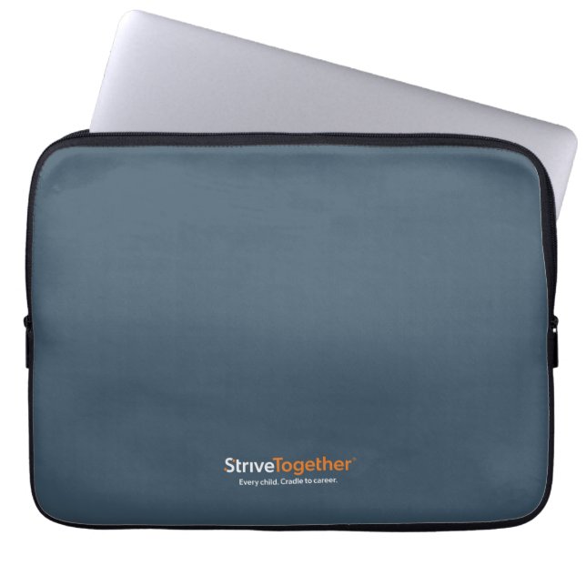 Laptopfodral - Grå Laptop Fodral (Framsidan)