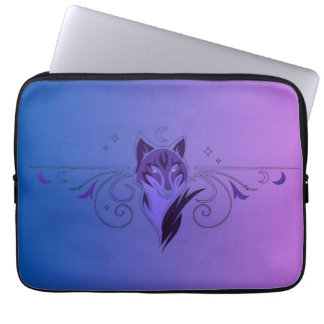 Laptopfodral i lila varg laptop fodral