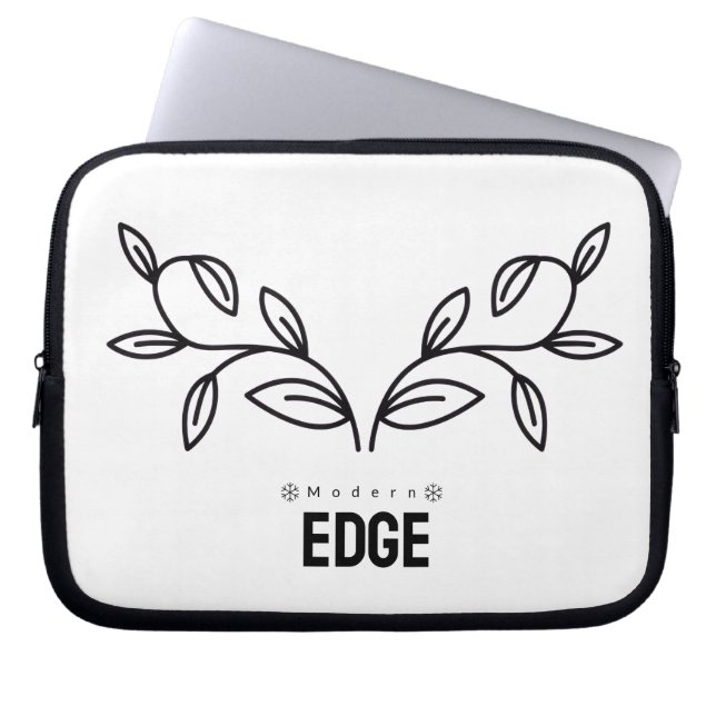 Laptopplånbok – Modern Edge Laptop Fodral (Framsidan)