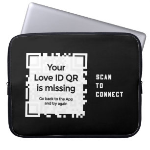 Laptopschutzhülle - BLACK - QR - PURE Collection Laptop Fodral