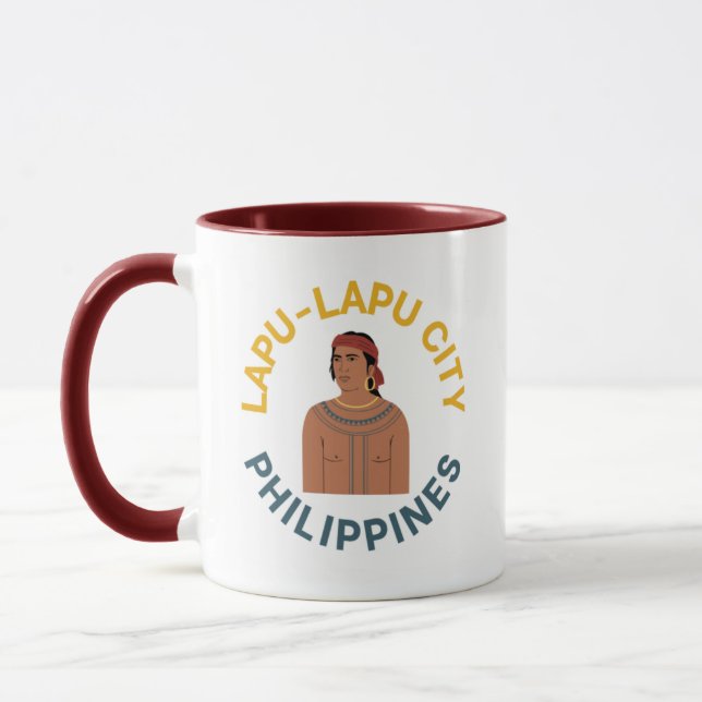 Lapu Lapu City Filippinerna Kaffe Mugg (Vänster)