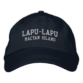 Lapu Lapu Filippinerna Baseball Hat Broderad Keps