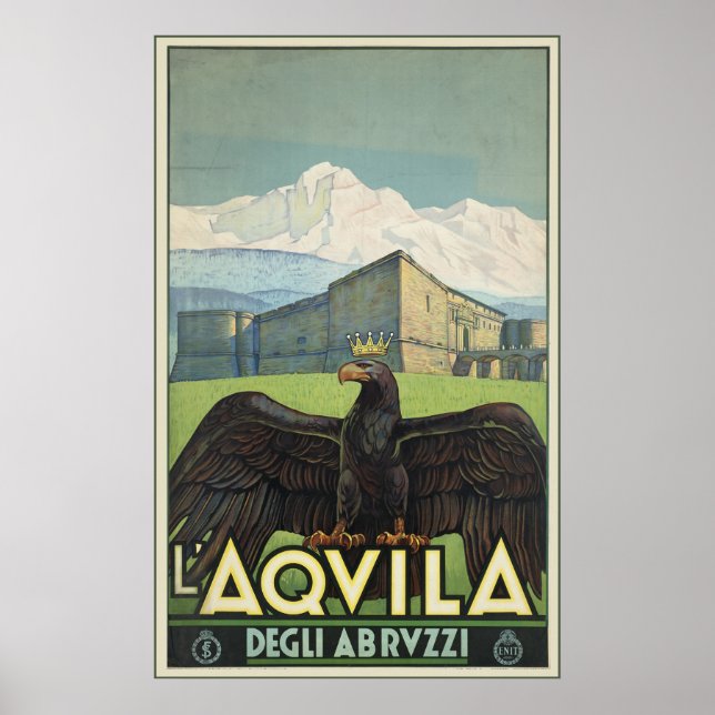 L'Aquila Degli Abruzzi Poster (Framsidan)