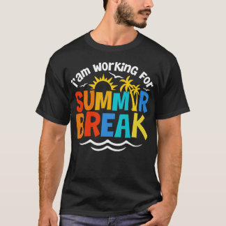 Lär Älskare jag jobbar för sommaruppehåll T Shirt