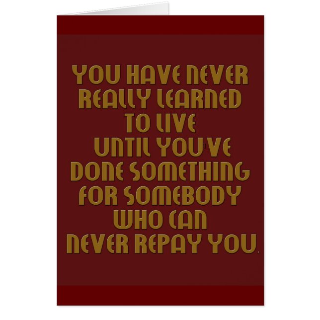 lär att bo samlingen hälsningskort (Framsidan)