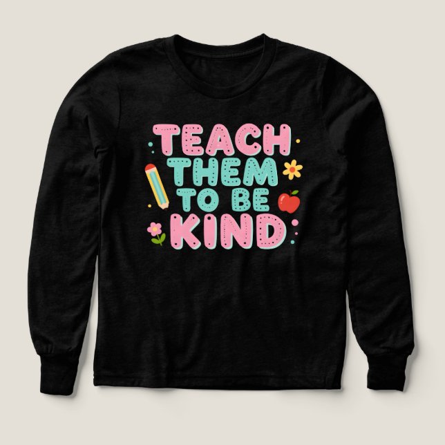 LÄR DEM ATT VARA SNÄLLA T SHIRT (Design framsida)
