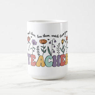 Lär dem Kärlek de Lärare Gift Ideas Tack Kaffemugg