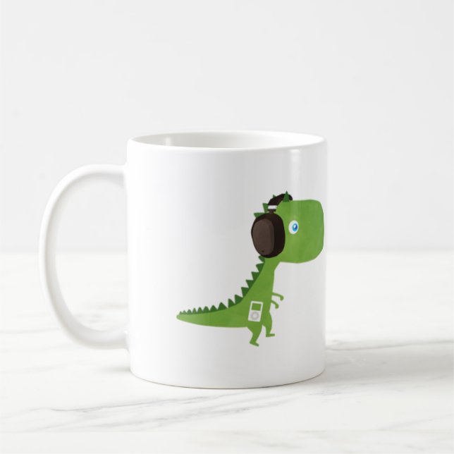 Lär den japanska podstudiemuggen (11 uns) kaffemugg (Vänster)