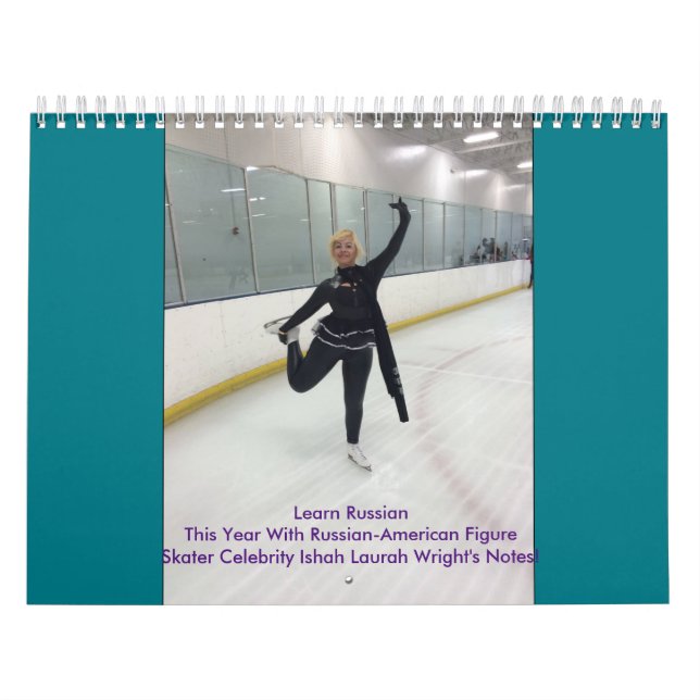 "Lär den ryska" medhjälparen Kalender (Omslag)