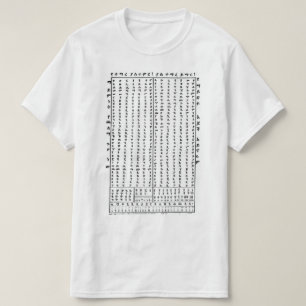 Lär dig Amharic AlphaBet Classic T-Shirt