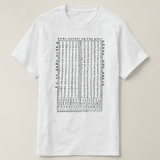 Lär dig Amharic AlphaBet Classic T-Shirt