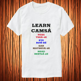 Lär dig Camsá - Nose Öga Ear Head T Shirt