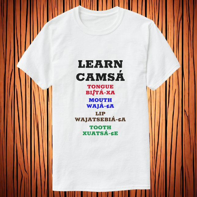 Lär dig Camsá - Tunga Mouth Lip Tooth T Shirt (Skapare uppladdad)