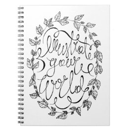 Lär dig din världsbild anteckningsbok