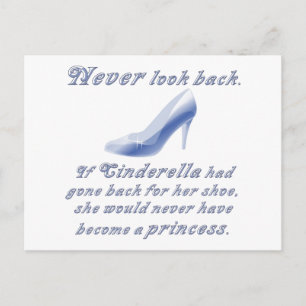 Lär dig från Cinderellas Shoe Vykort