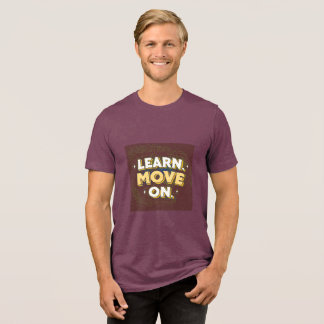 Lär dig gå vidare | Lyxig tillväxt-T-shirt | Minim T Shirt