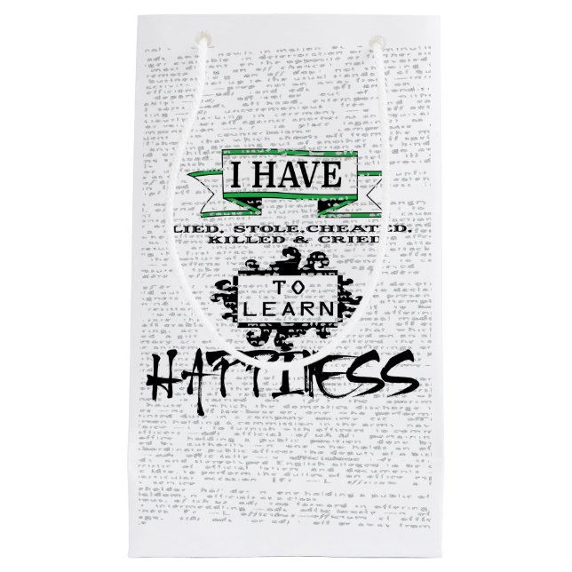 Lär dig HAPPINESS genom att dra lärdomar av livsof (Framsidan)
