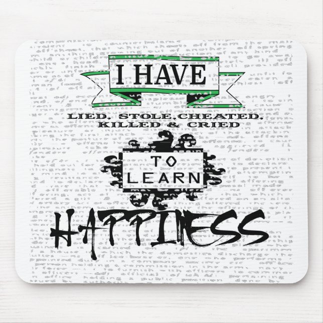 Lär dig HAPPINESS genom att dra lärdomar av livsof Musmatta (Framsidan)
