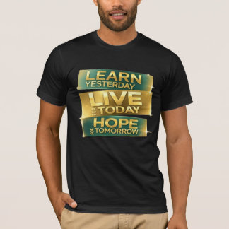 Lär dig Leva Hopp Herr T-Shirt