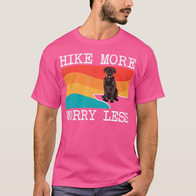 Lär dig mer att oroa dig mindre Giant Schnauzer Gr T Shirt (Framsida)