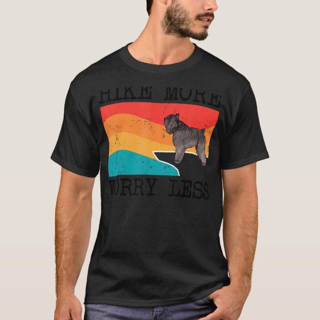 Lär dig mer bekymmer än Bouvier des Flandres Graph T Shirt (Framsida)