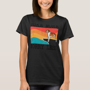 Lär dig mer bekymmer mindre än Brittany-grafikinsp T Shirt