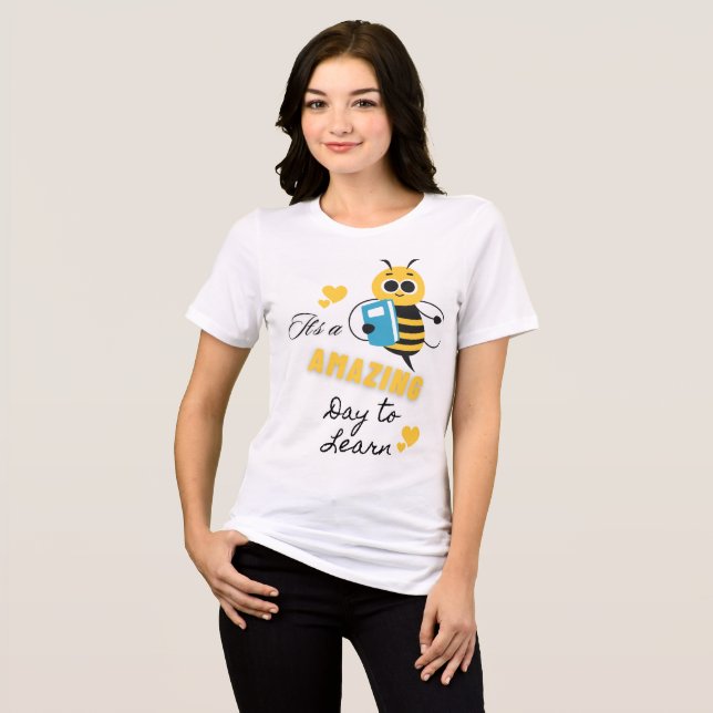 Lär dig något nytt varje dag T-Shirt (Framsida Full)