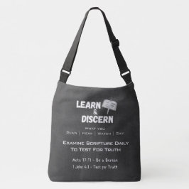 Lär dig och upptäck Bok-bag | Monogram | PERSONLIG Axelväska