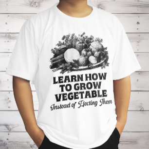 Lär dig odla grönsaker istället för att välja t shirt