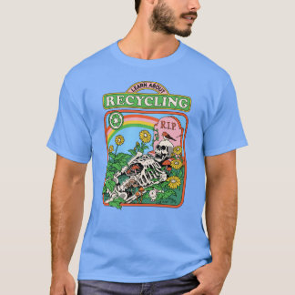 Lär dig om återvinning pojke t shirt