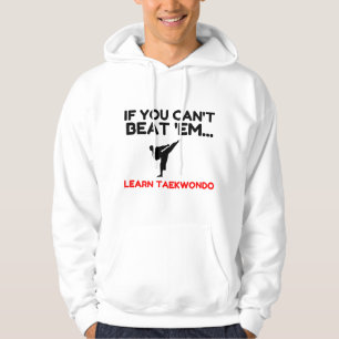 Lär dig Taekwondo Hoodie