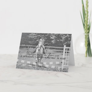 LÄR DIG TILL FLY Greeting Card Tack Kort