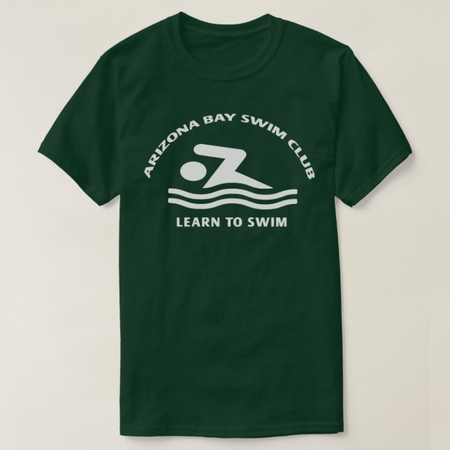 Lär dig till Simman Arizona Bay Simma Klubb Verkty T Shirt (Design framsida)