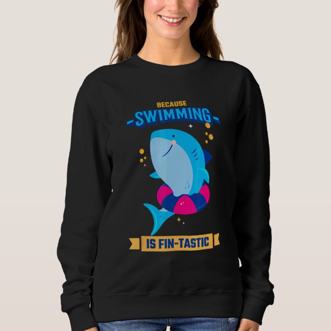 Lär dig till Simman eftersom simning är fintastisk T Shirt (Framsida)