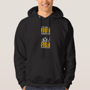 Lär En Man Att Fiska Fiske Fiskare Stång Fiskare F Hoodie