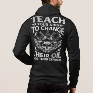 Lär Era Barn Att Byta Olja Konservativt T Shirt