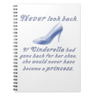 Lär från Cinderellas skor Anteckningsbok