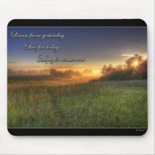 Lär från igår…., mousepad musmatta