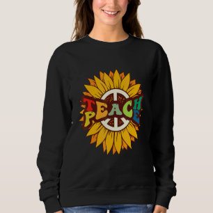 Lär fred kärlek frihet Hippie 60- och 70-tals kost T Shirt