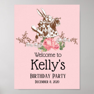 lår i underlandet, välkomsttecken poster