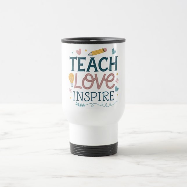 Lär kärlek inspirera – Lärarepresent tack Resemugg (Center)