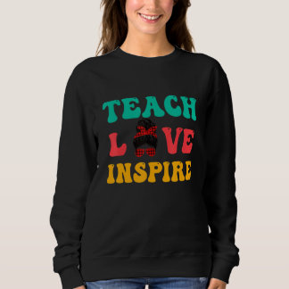 Lär kärlek inspirera röra till baddräkt retro lära t shirt