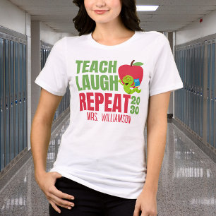 Lär Lätt Lärar-Repetera T Shirt